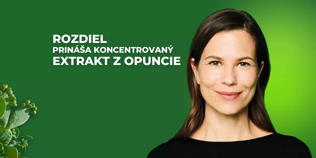 Rozdiel prináša extrakt z opuncie